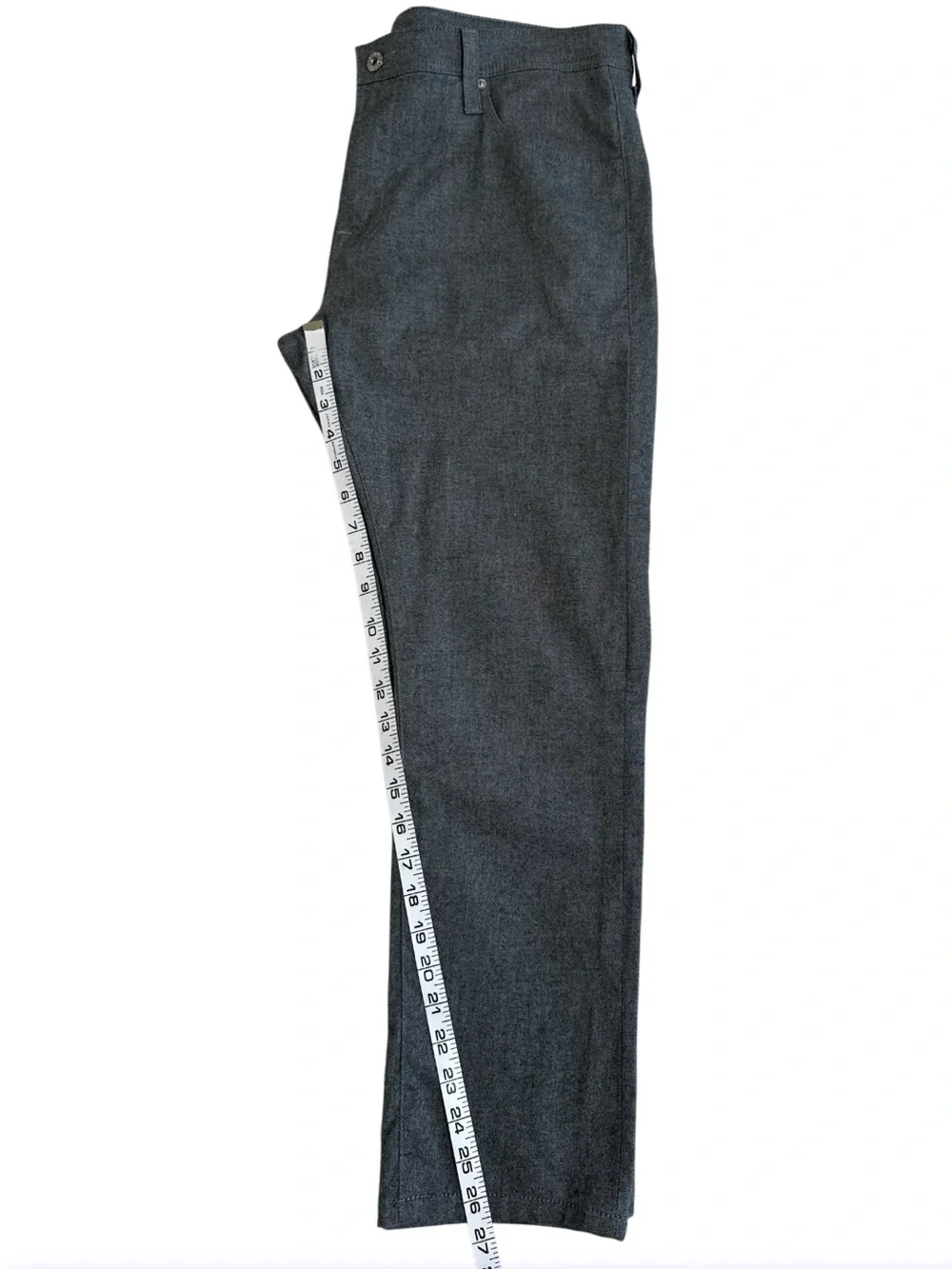 AG Adriano Goldschmied The Graduate Tailored Leg Gray Pants 36x34